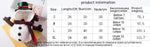 Load image into Gallery viewer, Size chart for Christmas pet costume showing measurements in centimeters and recommended pet weight in catties.