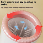 Load image into Gallery viewer, Close-up of electric pet paw cleaner showing 360-degree dual-speed rotating brushes for thorough paw cleaning