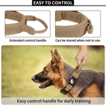 Load image into Gallery viewer, Dog collar with Airtag holder and extended control handle for secure pet tracking and daily training use