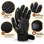 Load image into Gallery viewer, Pet Grooming Glove for Dogs, Cats – Massage, Shedding & Hair Removal Glove, Bath & Grooming Brush, Lightweight & Flexible