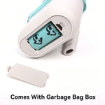 Load image into Gallery viewer, Bottom view of Cat Litter Poop Picker showing built-in garbage bag box with easy access for quick bag replacement.