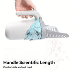 Load image into Gallery viewer, Side view of Cat Litter Poop Picker highlighting ergonomic handle and attached poop bag for comfortable, fatigue-free cleaning.