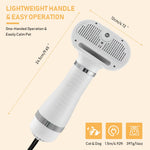 Load image into Gallery viewer, Pet Air Dryer with Hot Spray – One-Click Hair Removal Blower for Dogs & Cats | Fast Drying, Quiet, Portable Grooming Tool for Home & Pet Salons
