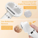 Load image into Gallery viewer, Pet Air Dryer with Hot Spray – One-Click Hair Removal Blower for Dogs & Cats | Fast Drying, Quiet, Portable Grooming Tool for Home & Pet Salons