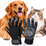 Load image into Gallery viewer, Pet Grooming Glove for Dogs, Cats – Massage, Shedding & Hair Removal Glove, Bath & Grooming Brush, Lightweight & Flexible