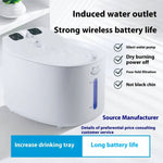 Load image into Gallery viewer, Wireless Smart Cat Water Fountain & Dispenser featuring silent pump, four-stage filtration, and long battery life for clean and quiet pet hydration.