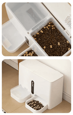 Load image into Gallery viewer, Smart Pet Feeder with Camera – Auto Food & Water Dispenser Ather Craft LLC