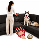 Load image into Gallery viewer, Pet Hair Remover Glove for Dogs & Cats, Electrostatic Reusable Grooming Glove, 5 Finger Deshedding Brush, Dog & Cat Hair Remover Tool for Furniture, Couch, Carpet, Car Seat & Clothes