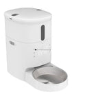 Load image into Gallery viewer, Smart 3L automatic pet feeder with Wi-Fi and stainless steel bowl, designed for cats and dogs with programmable meal settings.