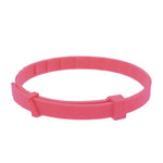 Load image into Gallery viewer, Pet Anti-Flea & Tick Collar for Dogs & Cats in pink silicone, waterproof and adjustable for long-lasting pest protection. Ideal for flea, tick, and mosquito control.