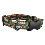 Load image into Gallery viewer, Adjustable Christmas dog leash and chest harness set with festive holiday pattern for small, medium, and large dogs