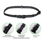 Load image into Gallery viewer, Adjustable reflective hands-free dog leash belt with Japanese, D-shaped, and explosion-proof buckles for safety and strength