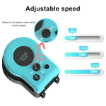 Load image into Gallery viewer, Adjustable Cat Treadmill Toy speed control dial with labeled modes like walk, jog, and run, designed for kitten motor skill development.