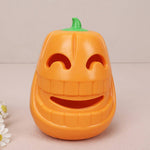 Load image into Gallery viewer, Pumpkin-shaped indestructible dog chew toy designed for aggressive chewers and puppies, durable and safe for pets.