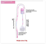 Load image into Gallery viewer, Interactive spring suction cat toy with rabbit fur ball and winding string for play and exercise weighing about 34 grams
