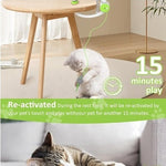 Load image into Gallery viewer, Indoor battery-powered colorful mouse toy hanging for interactive cat play and automatic motion for 15 minutes
