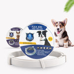 Load image into Gallery viewer, 2 Pack Flea &amp; Tick Treatment &amp; Prevention Collar for Dogs &amp; Cats | 8 Months Protection | Vet-Recommended | Adjustable One Size, Kills Fleas, Ticks &amp; Repels Mosquitoes
