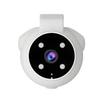 Load image into Gallery viewer, White pet recorder collar camera with GPS tracker designed for cats and dogs with motion detection and wide-angle lens
