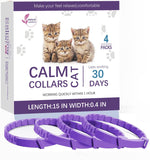 Load image into Gallery viewer, Cat calming collar with lavender scent
