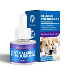 Load image into Gallery viewer, Cat Calming Diffuser Refill 48ml bottle and packaging for natural anxiety relief and relaxation with pheromones
