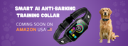 Smart ai anti-barking training collar for small to large a dog Amazon USA.