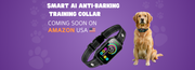 Smart AI anti-barking training collar for a dog, Amazon USA.