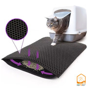 POT N PET™ Cat Litter Box Mat – Splash-Proof, Anti-Tracking & Filter Design