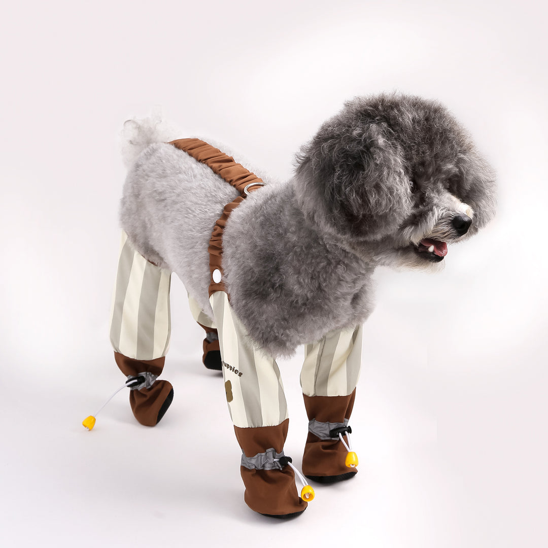 Dog Outing Pants Size Chart – S to XXL Pet Clothes for Small and Medium Breeds