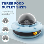 Load image into Gallery viewer, Flying Saucer Pet Slow Feeder – Interactive Puzzle Toy Ather Craft LLC
