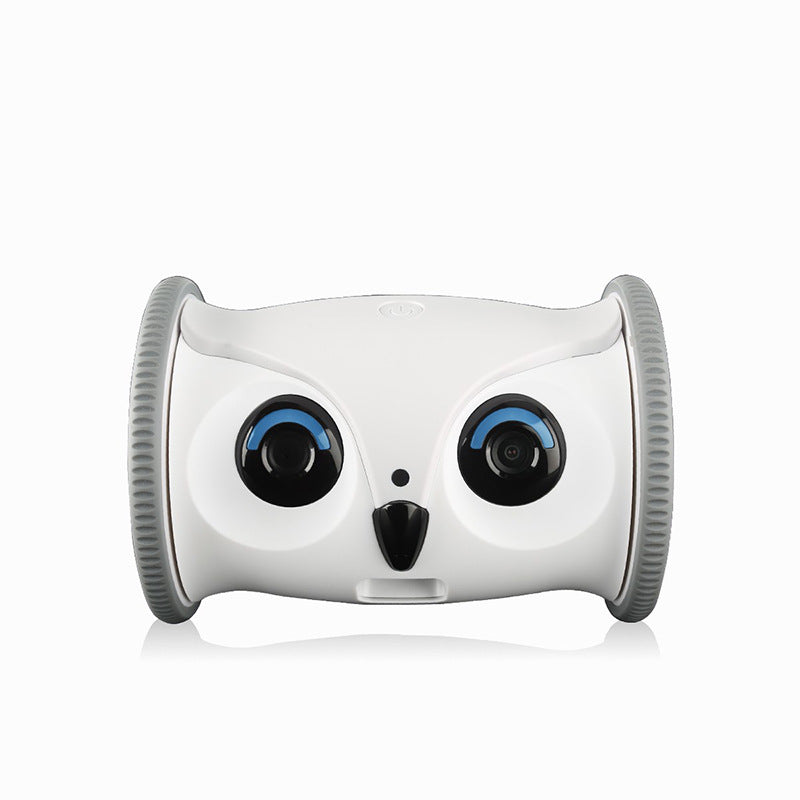 Smart Owl Pet Toy – Camera + Snack Dispenser Robot Ather Craft LLC