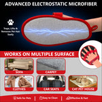 Load image into Gallery viewer, Pet Hair Remover Glove for Dogs &amp; Cats, Electrostatic Reusable Grooming Glove, 5 Finger Deshedding Brush, Dog &amp; Cat Hair Remover Tool for Furniture, Couch, Carpet, Car Seat &amp; Clothes