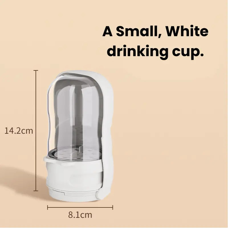 2-in-1 Pet Travel Feeder – Foldable Food & Water Cup Ather Craft LLC