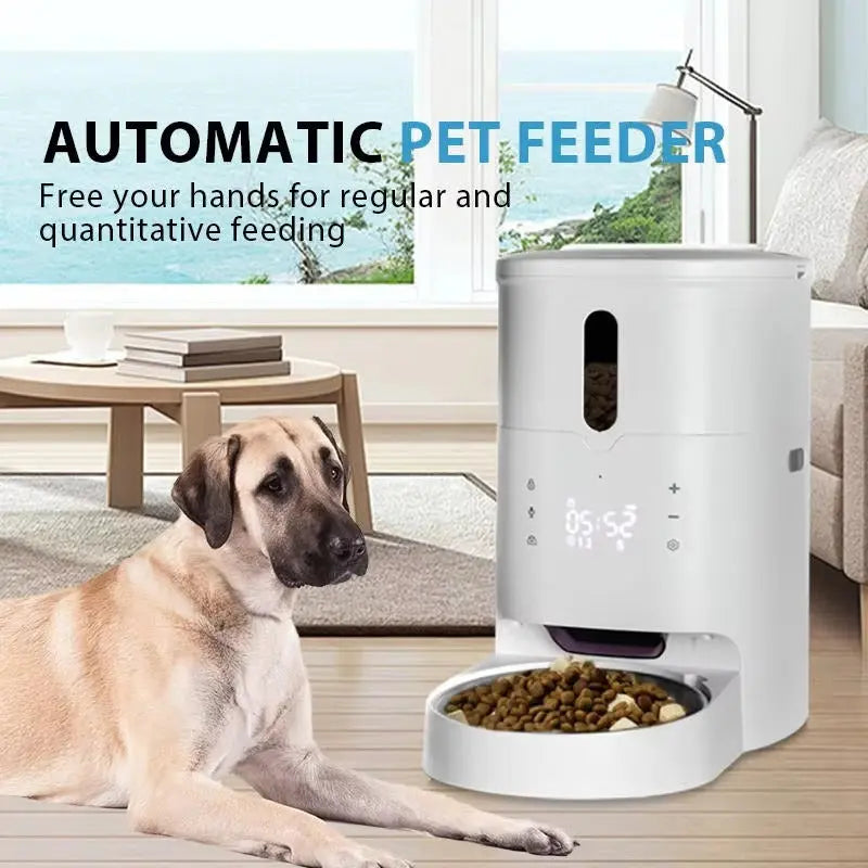 3L Smart Wi-Fi Pet Feeder – Auto Cat & Dog Food Dispenser Ather Craft LLC