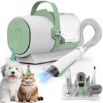 Load image into Gallery viewer, 2-in-1 pet hair remover vacuum and hair pulling tool with multiple attachments for dogs and cats hair cleaning

