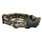 Load image into Gallery viewer, Adjustable Christmas dog leash and chest harness set with festive holiday pattern for small, medium, and large dogs
