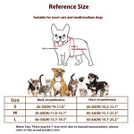 Load image into Gallery viewer, Size guide for cat snail headdress costume showing neck and chest measurements for small to large pets.
