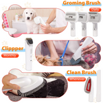 Load image into Gallery viewer, All-in-One Pet Hair Trimmer &amp; Vacuum – Grooming Set for Dogs &amp; Cats Ather Craft LLC
