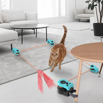 Load image into Gallery viewer, Interactive Cat Treadmill Toy – Adjustable Speed &amp; Chase Game Ather Craft LLC
