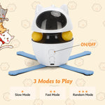 Load image into Gallery viewer, Automatic Laser Cat Toy – Electric Turntable Ather Craft LLC
