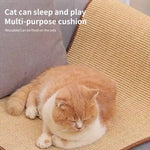 Load image into Gallery viewer, POT N PET™ Sisal Cat Scratch Mat – Anti-Scratch Multi-Size Vertical Wall Mounted Sisal Crumb-Free Pet Toys Indoor Cat Scratching Bed