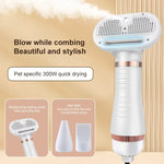 Load image into Gallery viewer, Pet Air Dryer with Hot Spray – One-Click Hair Removal Blower for Dogs &amp; Cats | Fast Drying, Quiet, Portable Grooming Tool for Home &amp; Pet Salons