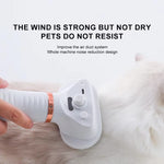 Load image into Gallery viewer, Pet Air Dryer with Hot Spray – One-Click Hair Removal Blower for Dogs &amp; Cats | Fast Drying, Quiet, Portable Grooming Tool for Home &amp; Pet Salons