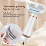 Load image into Gallery viewer, Pet Air Dryer with Hot Spray – One-Click Hair Removal Blower for Dogs &amp; Cats | Fast Drying, Quiet, Portable Grooming Tool for Home &amp; Pet Salons