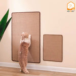 Load image into Gallery viewer, POT N PET™ Sisal Cat Scratch Mat – Anti-Scratch Multi-Size Vertical Wall Mounted Sisal Crumb-Free Pet Toys Indoor Cat Scratching Bed