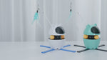 Load and play video in Gallery viewer, Automatic Laser Cat Toy – Electric Turntable
