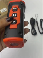 Load and play video in Gallery viewer, Close-up of anti-bark dog device with control buttons and accessories, ideal for humane training and portable dog behavior correction.