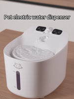 Load and play video in Gallery viewer, Smart Cat Water Fountain &amp; Dispenser – Rechargeable &amp; Silent
