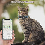 Load and play video in Gallery viewer, Airtag Pet Collar With Bell Reflective Adjustable 
