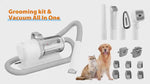 Load and play video in Gallery viewer, All-in-One Pet Hair Trimmer &amp; Vacuum – Grooming Set for Dogs &amp; Cats
